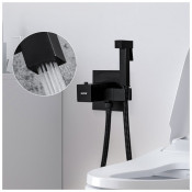 Смеситель Gappo G7207-60 с гигиеническим душем скрытого монтажа и термостатом