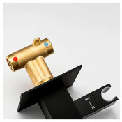 Смеситель Gappo G7207-60 с гигиеническим душем скрытого монтажа и термостатом