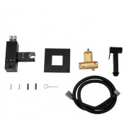 Смеситель Gappo G7207-60 с гигиеническим душем скрытого монтажа и термостатом