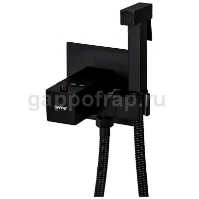 Смеситель Gappo G7207-60 с гигиеническим душем скрытого монтажа и термостатом