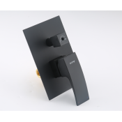 Душевой комплект (встраиваемый) Gappo G7107-6 с 3 функциями, чёрный