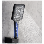 Душевой комплект (встраиваемый) Gappo G7107-6 с 3 функциями, чёрный