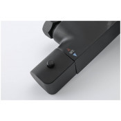 Душевая стойка Gappo G2407-60 с термостатом, черный Душевая стойка Gappo G2407-60 с термостатом, черный