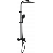 Душевая стойка Gappo G2407-60 с термостатом, черный Душевая стойка Gappo G2407-60 с термостатом, черный