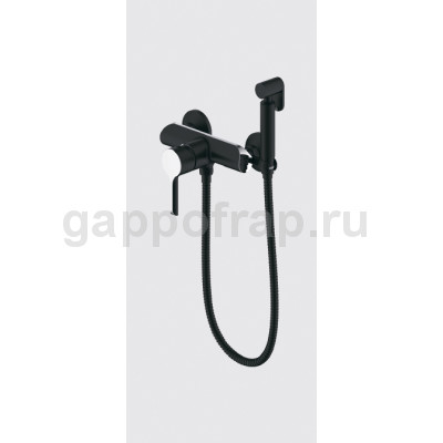 Смеситель для душа Gappo G2003-6, черный/хром