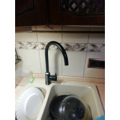 Смеситель для кухни Gappo G4003-6, черный/хром Смеситель для кухни Gappo G4003-6, черный/хром