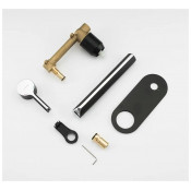 Встраиваемый смеситель для раковины Gappo G1003-26, черный/хром Встраиваемый смеситель для раковины Gappo G1003-26, черный/хром