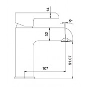 Смеситель для раковины Gappo G1003-6
