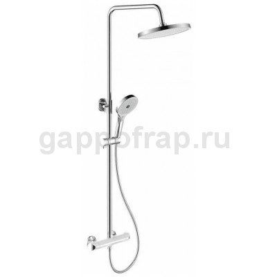 Душевая стойка Gappo G2403-48 с термостатом, белый хром Душевая стойка Gappo G2403-48 с термостатом, белый хром