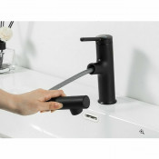 Смеситель для раковины Gappo G1052-76 с выдвижным изливом Смеситель для раковины Gappo G1052-76 с выдвижным изливом