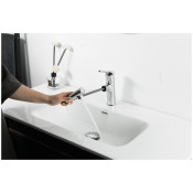 Смеситель для раковины Gappo G1052-70 с выдвижным изливом Смеситель для раковины Gappo G1052-70 с выдвижным изливом