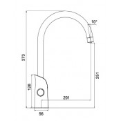 Смеситель для кухни Gappo G4303-8 с подключением фильтра питьевой воды