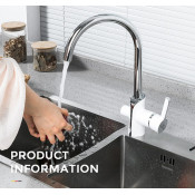 Смеситель для кухни Gappo G4303-8 с подключением фильтра питьевой воды