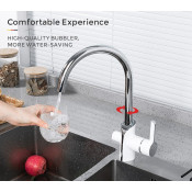 Смеситель для кухни Gappo G4303-8 с подключением фильтра питьевой воды