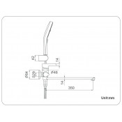 Смеситель для ванны Gappo G2203-8