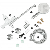 Смеситель для ванны Gappo G2203-8