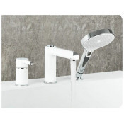 Смеситель на борт ванны Gappo G1103-8 на 3 отверстия