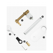 Встраиваемый смеситель для раковины Gappo G1003-28 Встраиваемый смеситель для раковины Gappo G1003-28