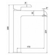 Смеситель для раковины Gappo G1003-18