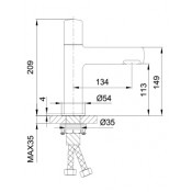 Смеситель для раковины Gappo G1052-88 Смеситель для раковины Gappo G1052-88