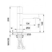 Смеситель для раковины Gappo G1052-81