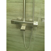 Душевая стойка Gappo G2499-40 с термостатом, сатин