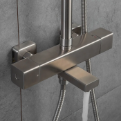 Душевая стойка Gappo G2499-40 с термостатом, сатин