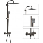 Душевая стойка Gappo G2499-40 с термостатом, сатин