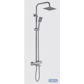 Душевая стойка Gappo G2499-40 с термостатом, сатин