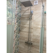 Душевая стойка Gappo G2499-40 с термостатом, сатин