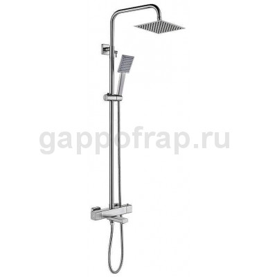 Душевая стойка Gappo G2499-40 с термостатом, сатин