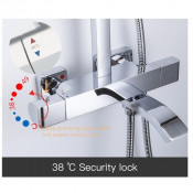 Душевая стойка gappo G2491-50 с термостатом Душевая стойка gappo G2491-50 с термостатом