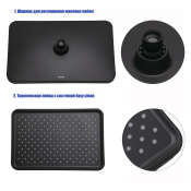 Душевая стойка gappo G2491-56 с термостатом Душевая стойка gappo G2491-56 с термостатом