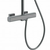 Душевая стойка gappo G2495-79 с термостатом, оружейная сталь Душевая стойка gappo G2495-79 с термостатом, оружейная сталь