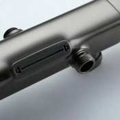 Душевая стойка gappo G2495-79 с термостатом, оружейная сталь Душевая стойка gappo G2495-79 с термостатом, оружейная сталь