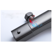 Душевая стойка gappo G2495-79 с термостатом, оружейная сталь Душевая стойка gappo G2495-79 с термостатом, оружейная сталь