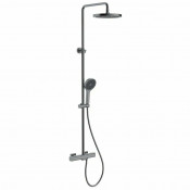 Душевая стойка gappo G2495-79 с термостатом, оружейная сталь Душевая стойка gappo G2495-79 с термостатом, оружейная сталь