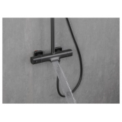 Душевая стойка gappo G2495-79 с термостатом, оружейная сталь Душевая стойка gappo G2495-79 с термостатом, оружейная сталь