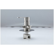 Смеситель Frap F72801 с гигиеническим душем скрытого монтажа, сатин Смеситель Frap F72801 с гигиеническим душем скрытого монтажа, сатин