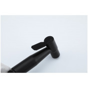 Смеситель Frap F72801-6 с гигиеническим душем скрытого монтажа, чёрный