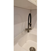 Смеситель для кухни Gappo G4398-89 с подключением фильтра питьевой воды, черный/оружейная сталь Смеситель для кухни Gappo G4398-89 с подключением фильтра питьевой воды, черный/оружейная сталь