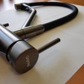 Смеситель для кухни Gappo G4398-89 с подключением фильтра питьевой воды, черный/оружейная сталь Смеситель для кухни Gappo G4398-89 с подключением фильтра питьевой воды, черный/оружейная сталь