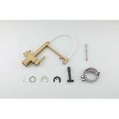 Смеситель для кухни Gappo G4395-53 с подключением фильтра, черрный/золото Смеситель для кухни Gappo G4395-53 с подключением фильтра, черрный/золото