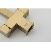 Смеситель для кухни Gappo G4395-53 с подключением фильтра, черрный/золото Смеситель для кухни Gappo G4395-53 с подключением фильтра, черрный/золото
