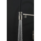 Смеситель для кухни Gappo G4395-59 с подключением фильтра, оружейная сталь/черный Смеситель для кухни Gappo G4395-59 с подключением фильтра, оружейная сталь/черный