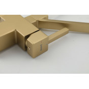 Смеситель для кухни Gappo G4395-63 с подключением фильтра, белый/золото Смеситель для кухни Gappo G4395-63 с подключением фильтра, белый/золото