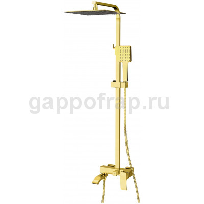 Душевая стойка Gappo G2407-3, золото