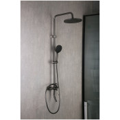 Душевая система Frap F24011-9, оружейная сталь