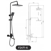 Душевая стойка Frap F2471-6, черный Душевая стойка Frap F2471-6, черный