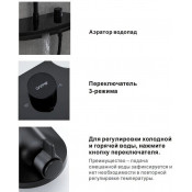 Душевая стойка Gappo G2495-86, черный